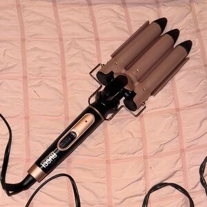 Black and Gold Hair Waver